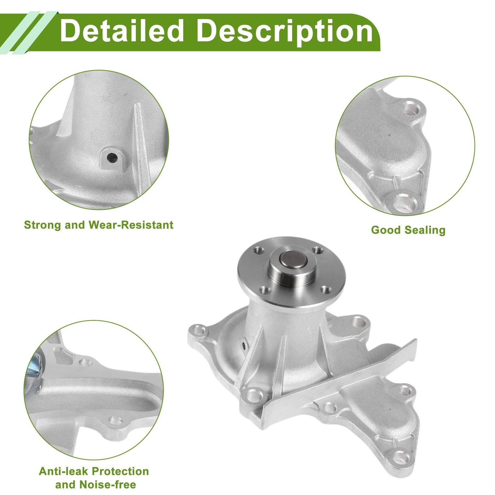 Engine Water Pump for Toyota Avensis (1997–2000) No. 1611019145