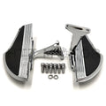 Chrome Shark Fin Defiance Passenger Floorboard Mounting Bracket for Touring (1993–Present)