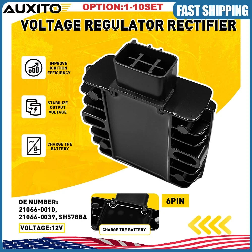 Voltage Regulator Rectifier for Kawasaki KAF400 Mule 600 (2009–2016)