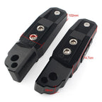 CNC Aluminum Blue Rear Passenger Foot Pegs for BMW S1000RR (2010-2023)