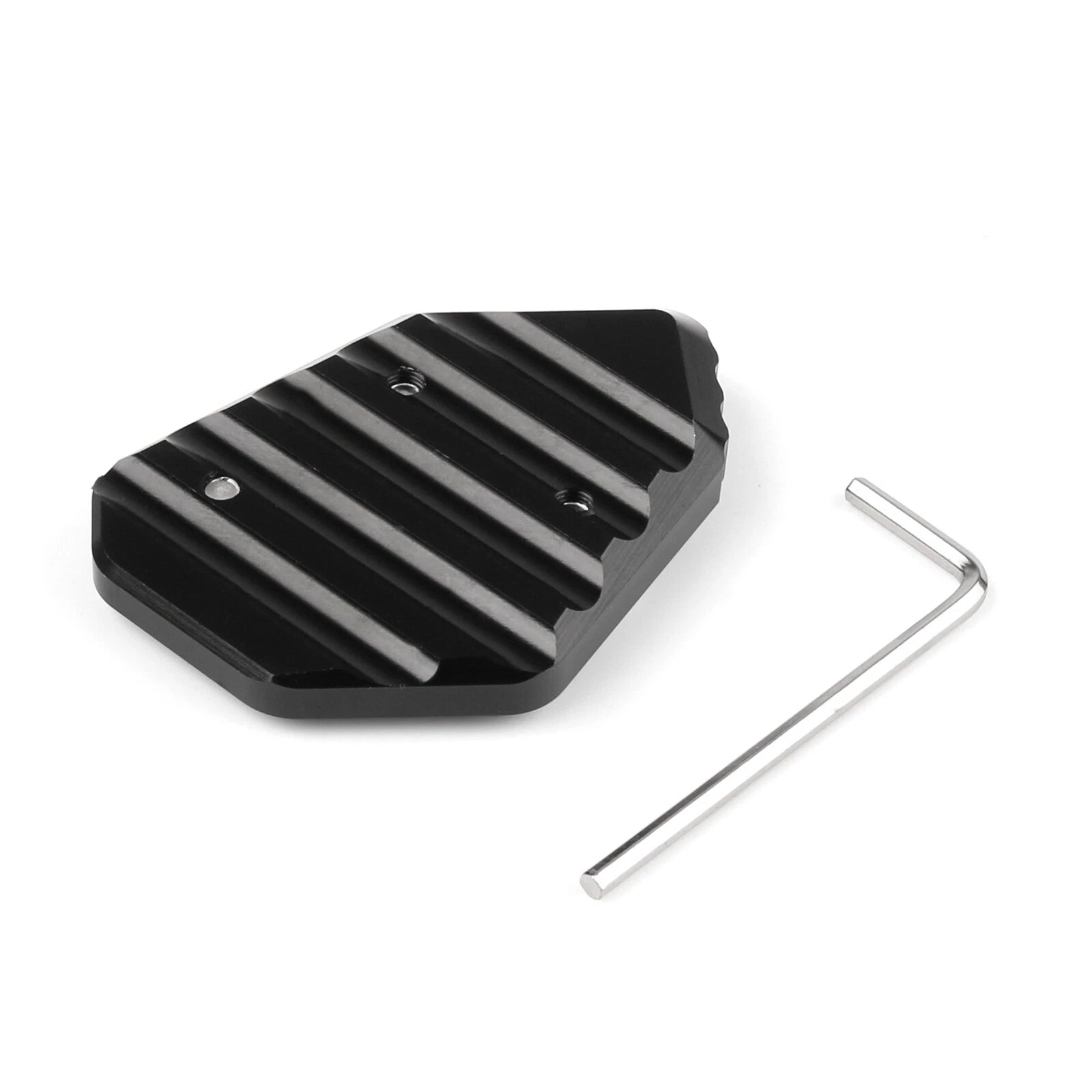 Side Stand Kickstand Plate Pad for BMW K1200S/R (2005–2008), K1400S/R (2009–2014)