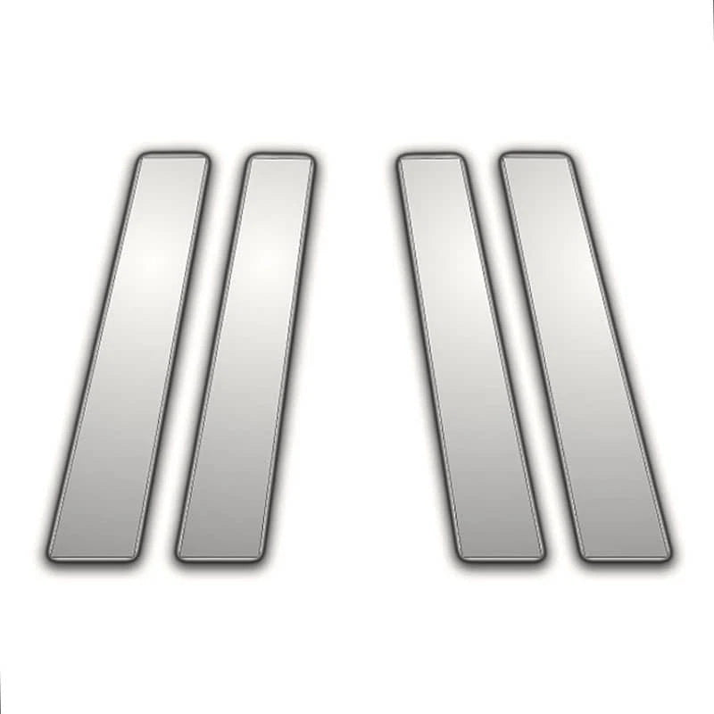4Pc Chrome Pillar Post Covers Replacement for Infiniti G35 (2003–2006)