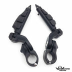 Stiletto 2.5" Black Foot Peg Kit for Harley Iron 883 (2011–2020)