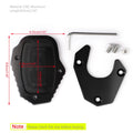1X Kickstand Sidestand Extension Pad for Honda CRF250 Rally (2017–2018) Black
