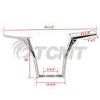 Chrome Handlebar 1 1/4" for Harley Softail Sportster XL (10'' 12'' 14'' 16'' 18'')
