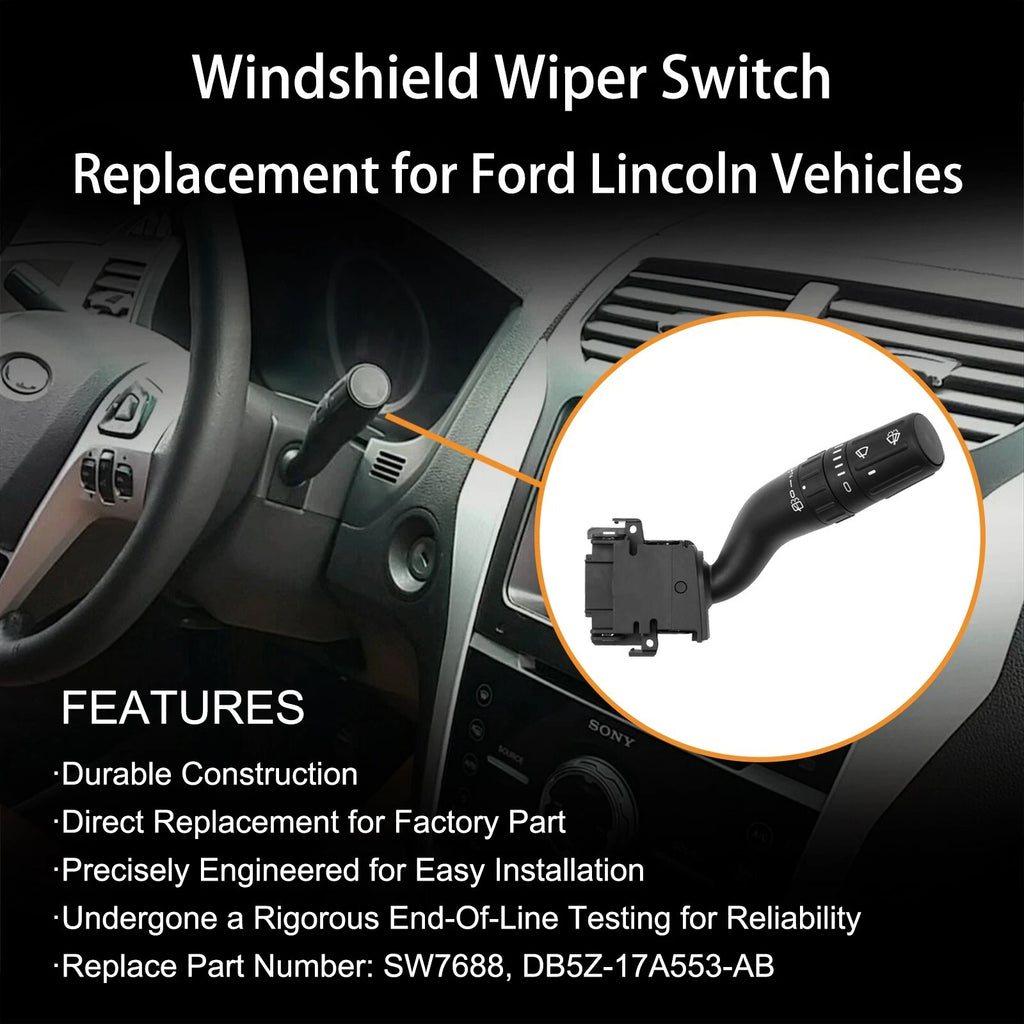 Wiper Switch for Ford Explorer Edge, Lincoln MKX (2011–2019) SW7688