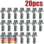 20PCS Wheel Lug Bolts for Mercedes C-Class E-Class S-Class (2007–2016)
