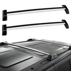 Cross Bar Set for Hummer H3 H3T (2006–2010) Roof Rack Cargo Carrier Black