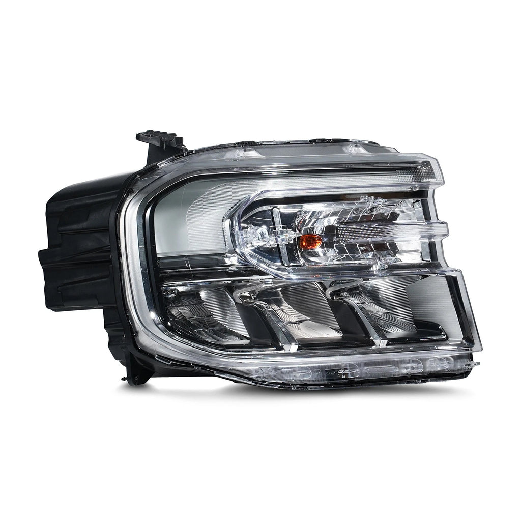 LED Headlight for Ford Maverick Lariat (2022–2024) Chrome Housing w/ DRL Right