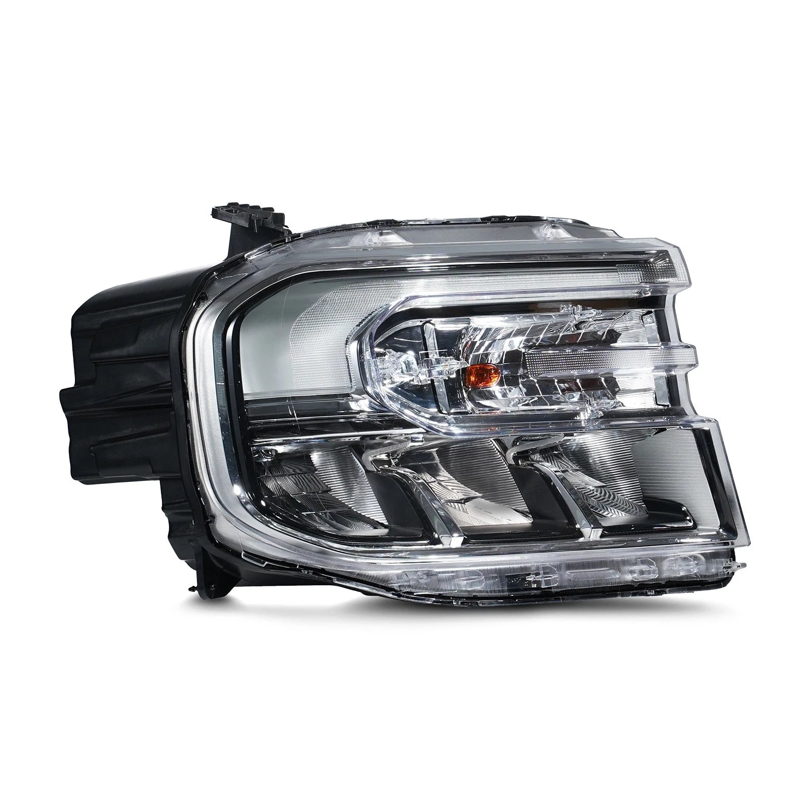LED Headlight for Ford Maverick Lariat (2022–2024) Chrome Housing w/ DRL Right