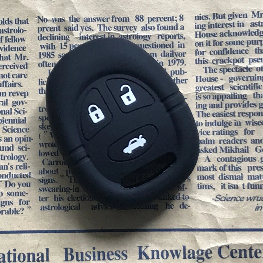 3X Silicone Key Case Cover for Saab 9-5 (1999–2009), 9-3 (1999–2002)