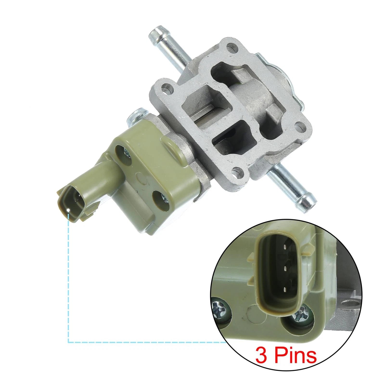 Idle Air Control Valve 22270-62050 with Gasket for Toyota Tundra (2000–2002)