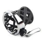 Handlebar Cup Holder Drink w/Mesh Basket for Harley Dyna, Fatboy, Tour Glide