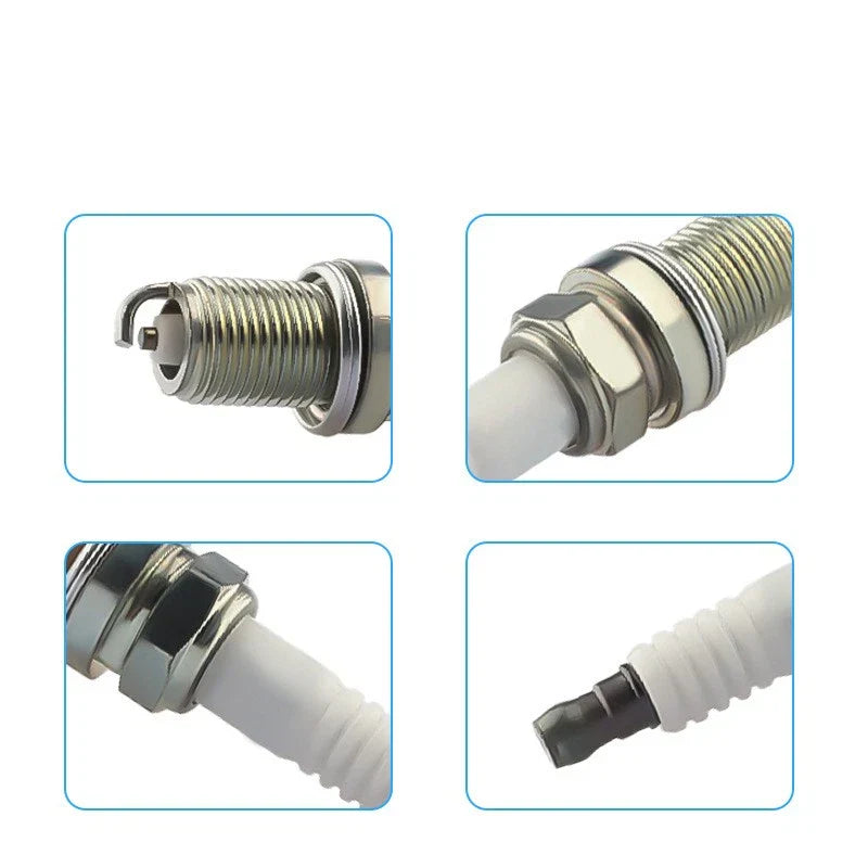 Spark Plugs & Ignition Lead Set for Hyundai Accent LC 1.5L 1.6L (2003-2006)