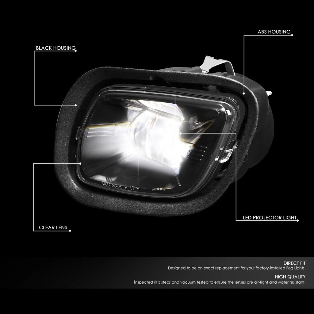 Full LED Projector Fog Lights for Freightliner Cascadia (2008–2017)