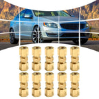 10 x Brake Line Connector Without Flaring 4.75mm 3/16in Double Cutting Ring