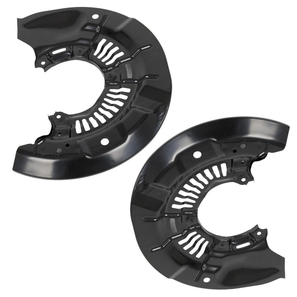 Front Brake Rotor Backing Plate Set for Toyota Sienna (2011–2015)