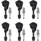 Ignition Coil Pack & Spark Plugs for Nissan Murano Altima Maxima (2004-2008)