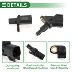 ABS Wheel Speed Sensor for Mazda 3 (2004–2012) BP4K43701A/BP4K43711A