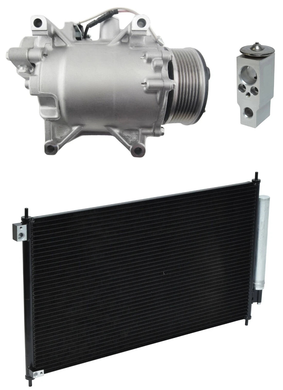 AC Compressor Kit With Condenser for Acura ILX 2.4L (2016–2017)