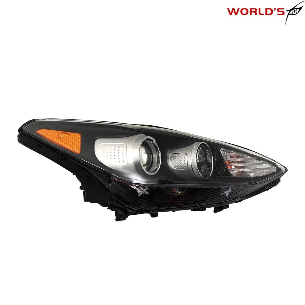 Right Side Headlight Assembly for Kia Sportage (2017–2019) Halogen with LED DRL