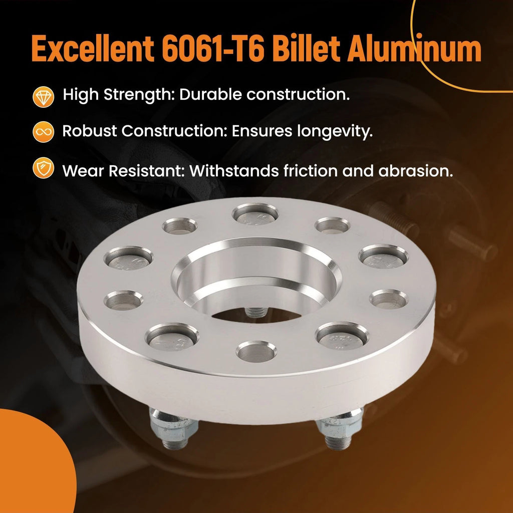25mm Wheel Spacers for Cadillac XLR Eldorado (2004–2009) 5x120.65 M12x1.5