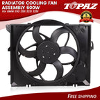 Radiator Cooling Fan Assembly for BMW E90 128i 323i 325i (2006–2013)