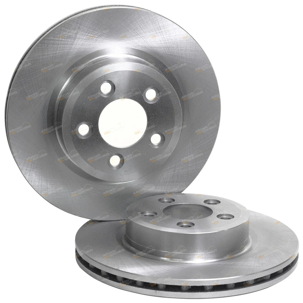 Front Disc Rotors + Brake Pads Kit for Ford Territory SX SY SZ RWD AWD