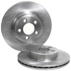 Front Disc Rotors + Brake Pads Kit for Ford Territory SX SY SZ RWD AWD