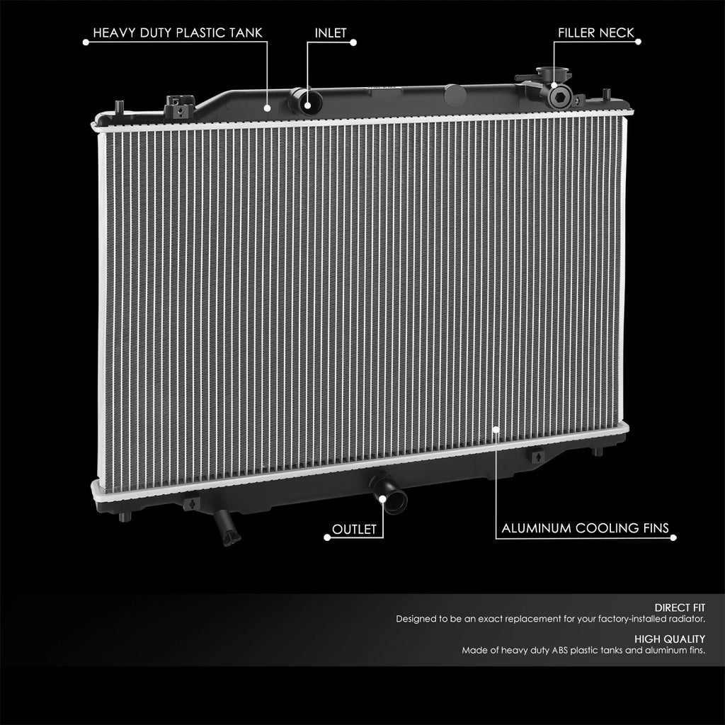 Aluminum Core Cooling Radiator for Mazda CX-9 (2016–2019) DPI 13622