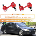 2X Front Sway Bar Links No.K90660/K90661 for Acura TL Honda Accord 