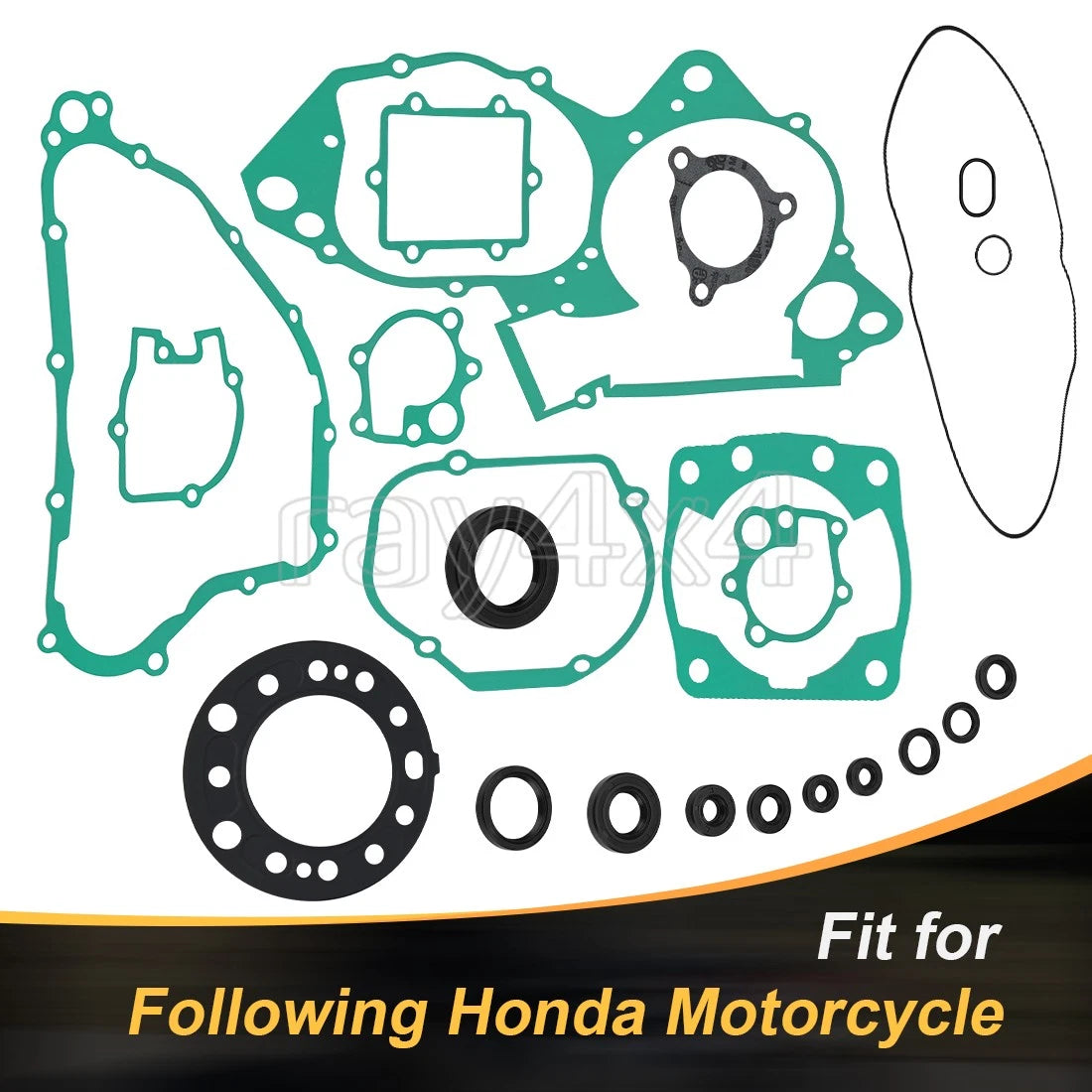 Complete Engine Gasket & Oil Seal for Honda CR250R (2002–2004)