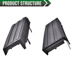 Tailgate Molding Trim for Ford F150 (2009–2014) Black Flexible Flex