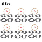 6X Carburetor Bowl Gasket Kit for Honda GCV135 GCV160 GC135 GC160