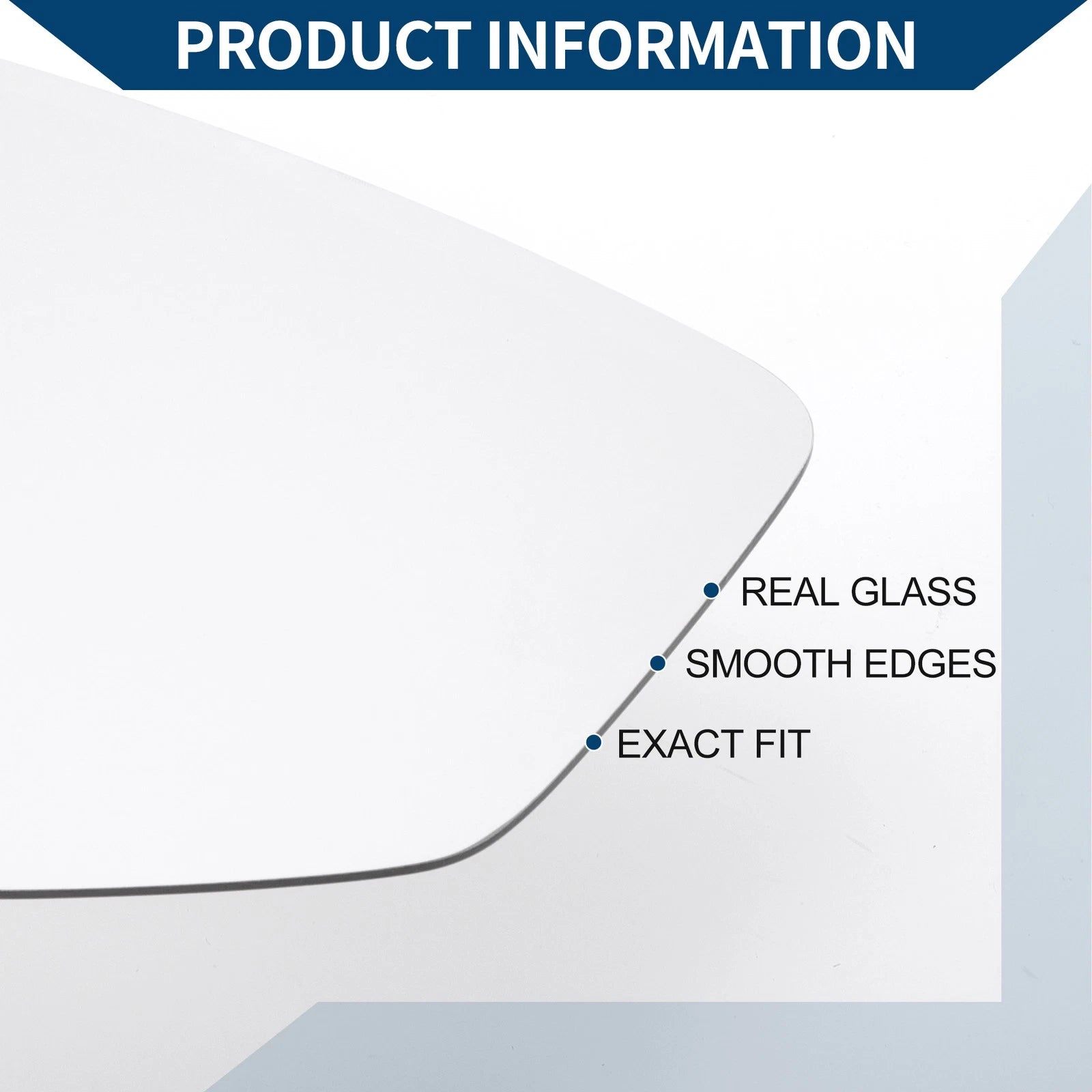 Heated Mirror Glass Replacement for Honda Accord (2013–2017) Left Side
