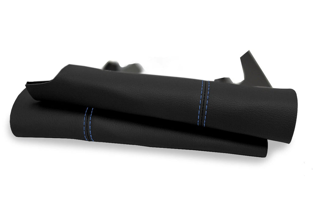 Armrest Door Panel Cover Leather for Toyota Avalon (2013–2018) Blue Stitch