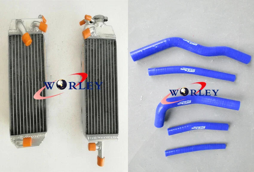 Aluminum Radiator & Hose for Suzuki RM125T/RM125V (1996-1997)