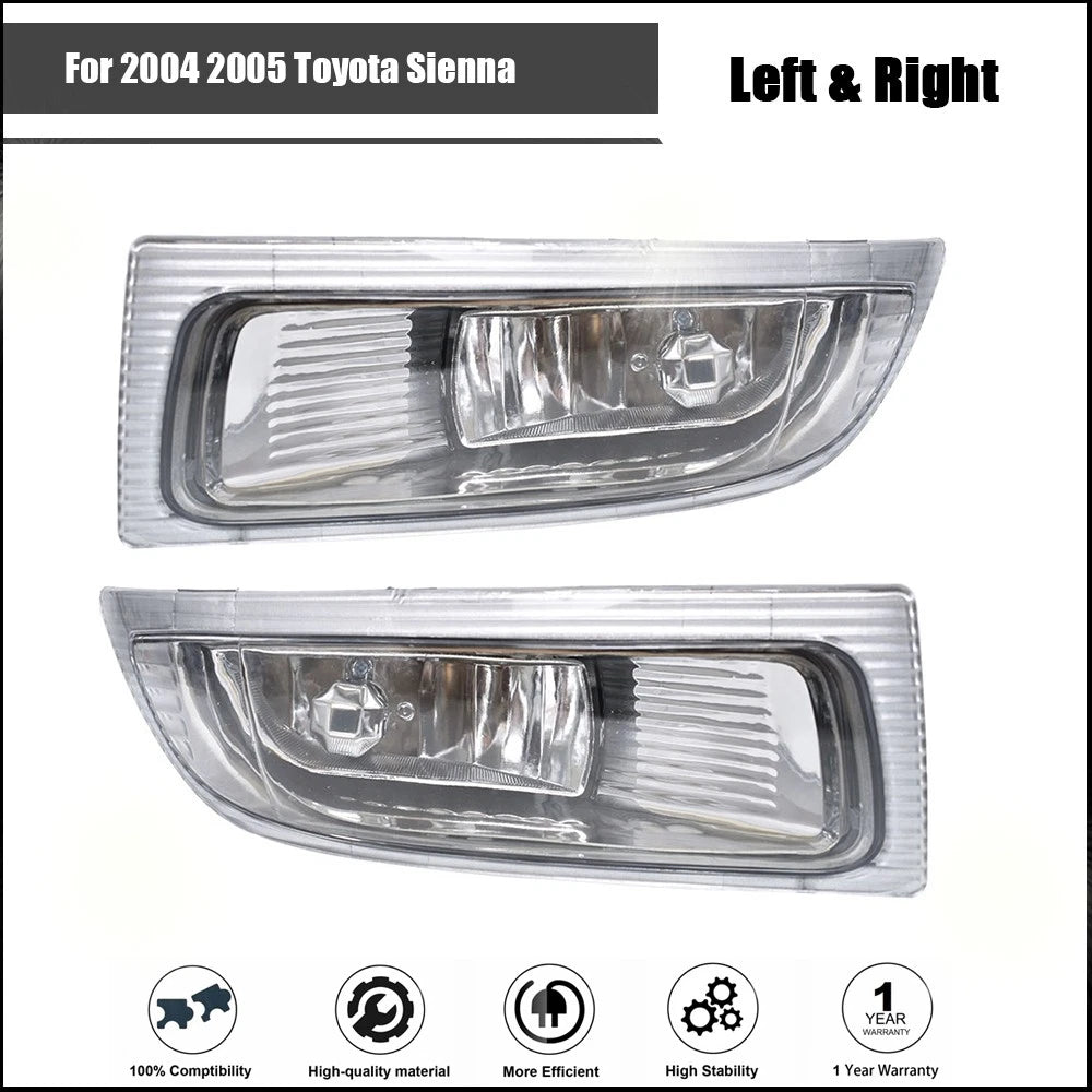 Front Fog Light Lamp for Toyota Sienna (2004–2005)