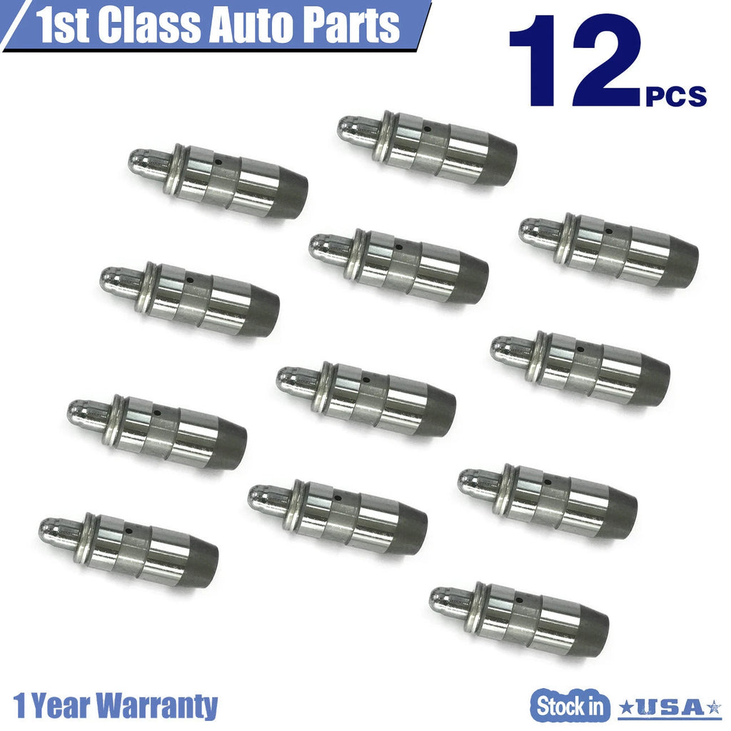 12PCS Hydraulic Roller Set for Dodge Dakota, Durango, Nitro, Jeep Commander (2005–2010)