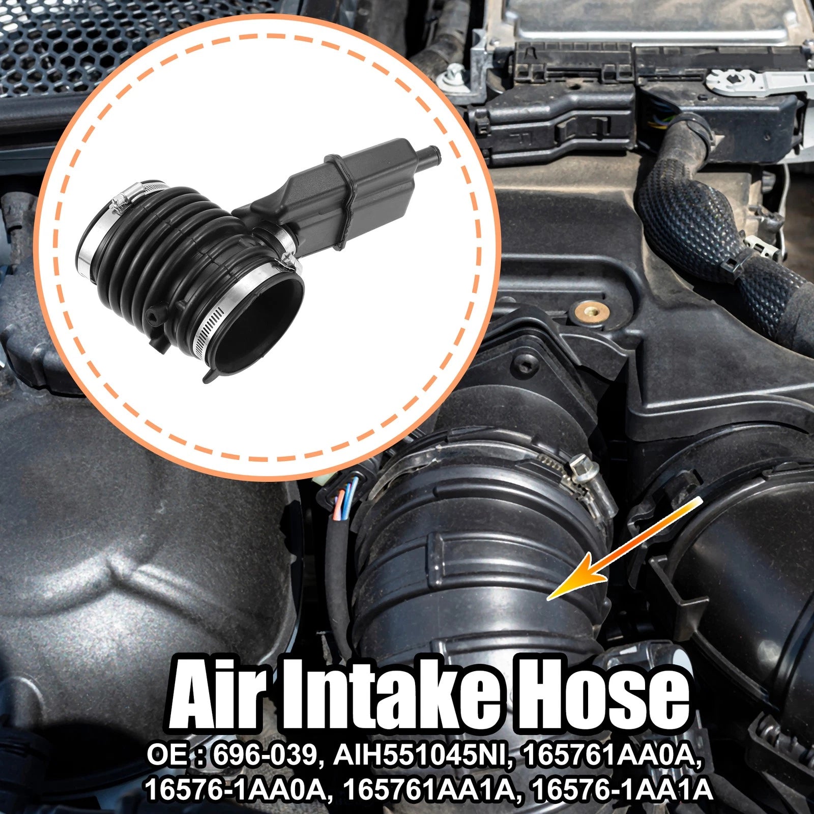 Engine Air Intake Hose Pipe for Nissan Murano (2003–2007) AIH551045NI
