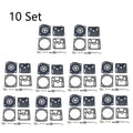 10x Carburetor Gasket Kit for Stihl MS440 044 (ZAMA RB-36)
