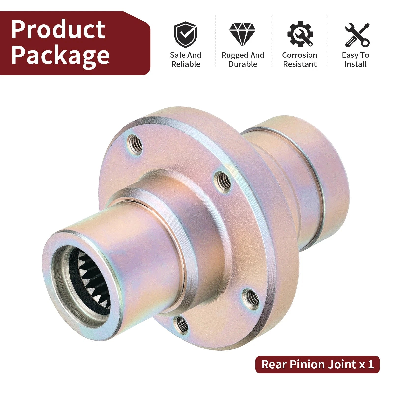 Rear Drive Shaft Differential Coupler for Honda Pioneer 700 (2014–2024) 41315-HL3-A00