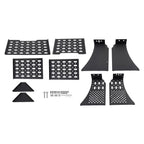 Under Seat Organizer for Ford F150 F250 F350 (2015–2025) Molle Steel