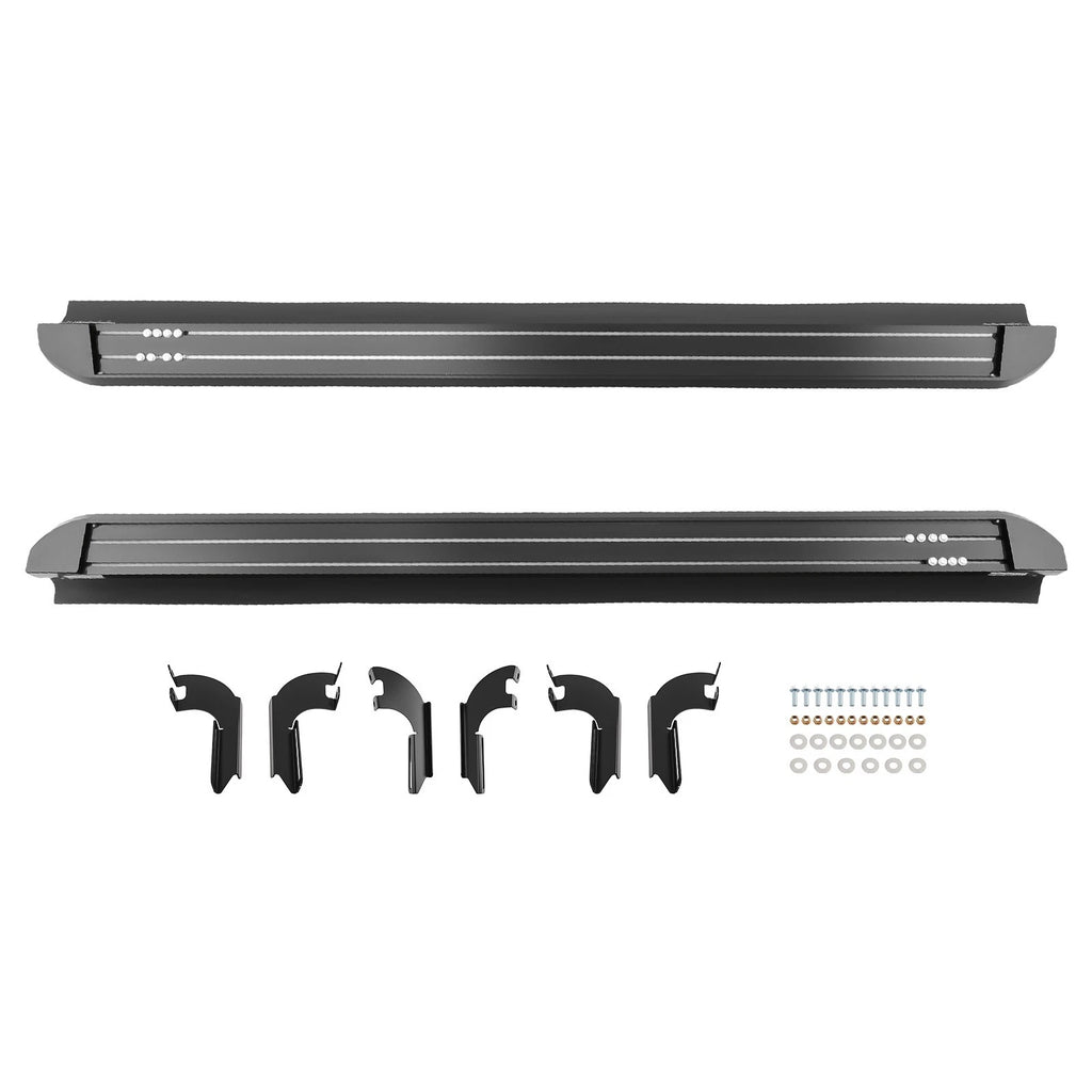 Black Side Step Running Board for Honda Pilot (2023–2025) Aluminum Non-Slip