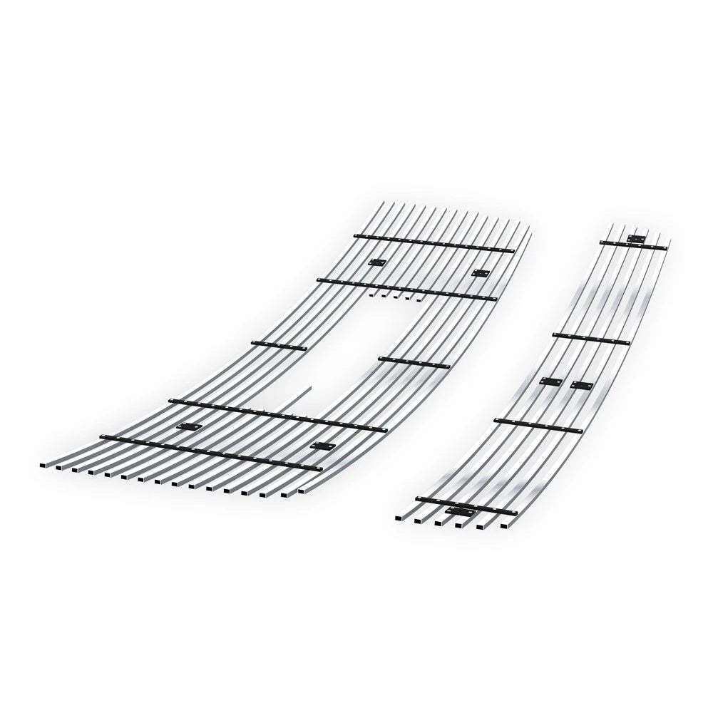 Stainless Polished Billet Grille Combo for GMC Sierra 1500 (2007-2012)