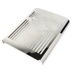 Chrome Steel Radiator Guard Cover for Suzuki Boulevard C109R (2008-2016)