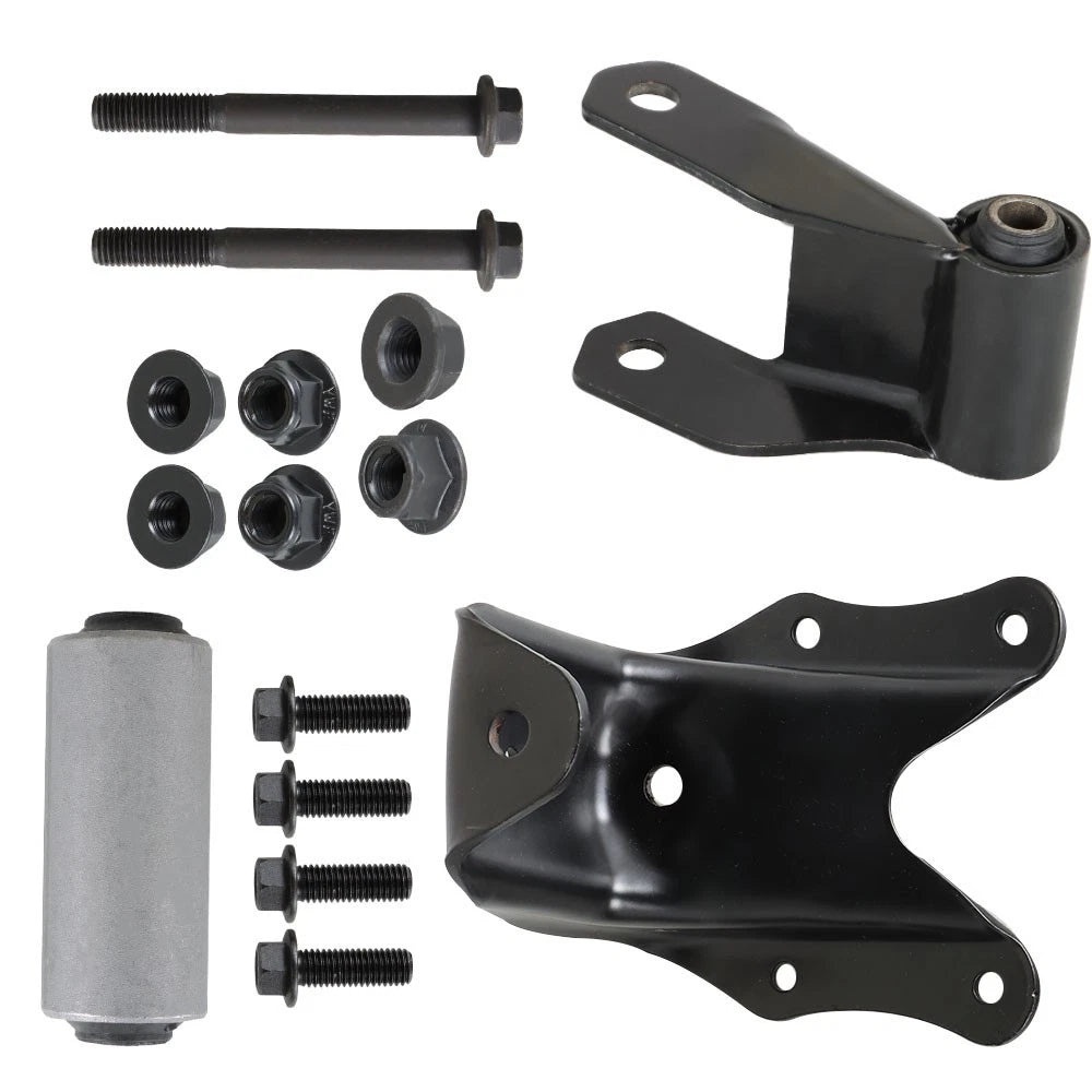 Rear Leaf Spring Shackle Bracket Kit for Ford F150 F250 (1980–1996)
