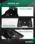 Leaf Spring Hanger Shackle Kit for Silverado Classic 1500 (1999–2007) 12474021
