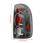 Pair of Tail Lights for Toyota Tacoma (2001–2004) Replacement Lamps