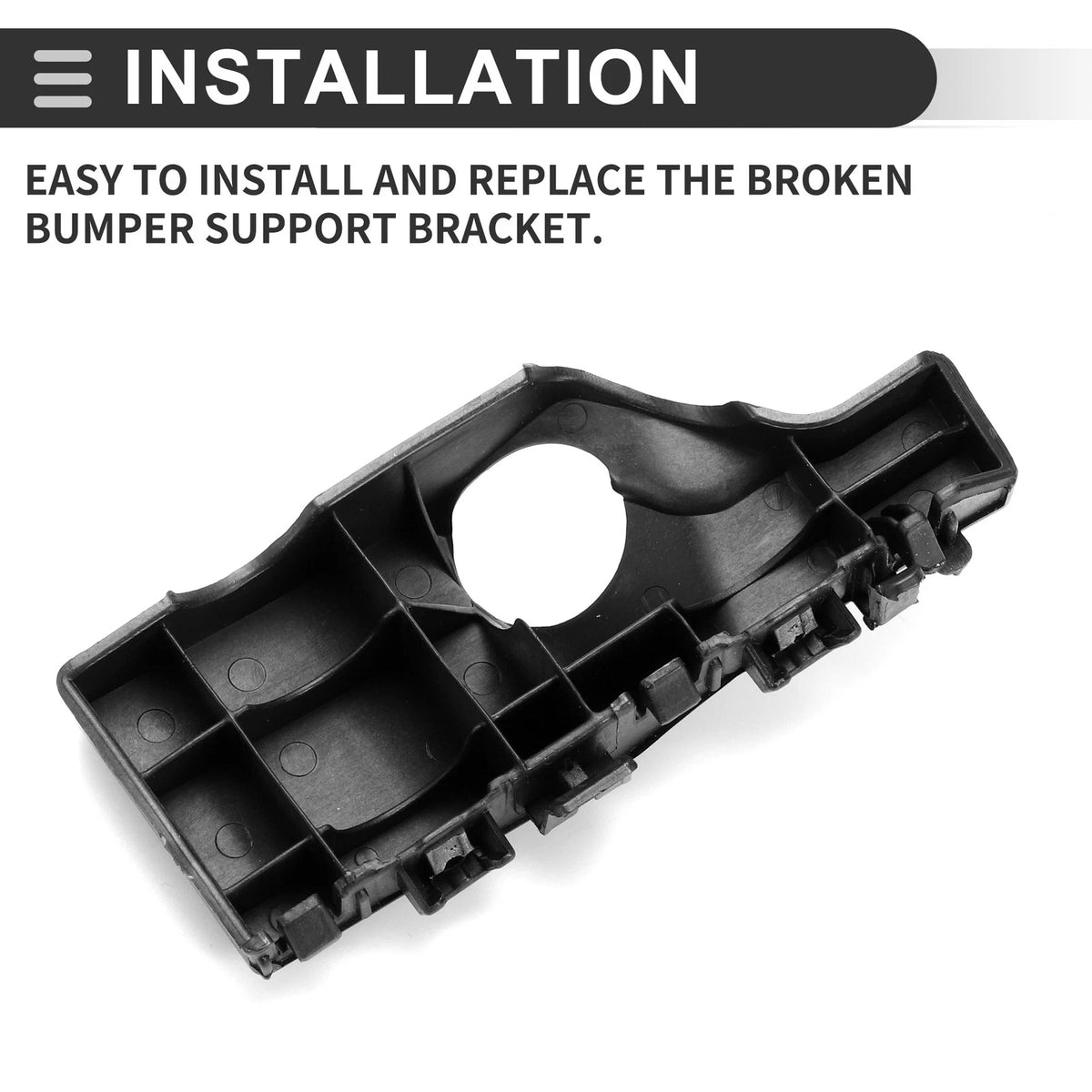 Left Front Bumper Retainer Bracket No.86513C5000 for Kia Sorento (2016–2020)